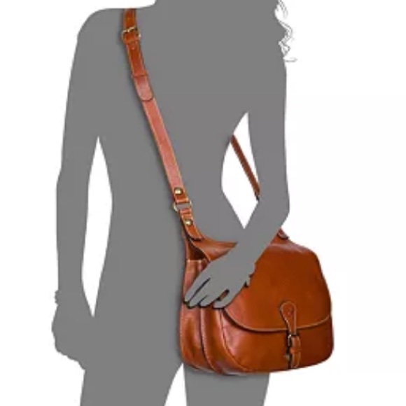 Patricia Nash London Smooth Leather Saddle Bag - Picture 4 of 16